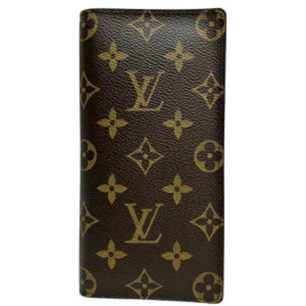 Louis Vuitton Portefeuille Valeur Carte Credit Long Wallet Monogram Canvas